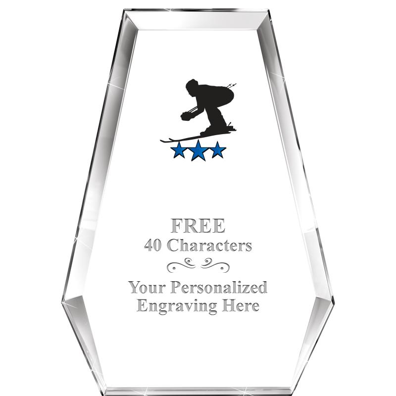 7" ATHENS PYRAMID CRYSTAL