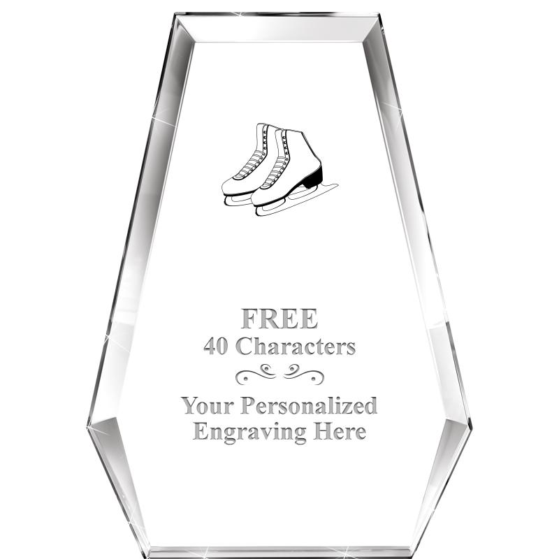 7" ATHENS PYRAMID CRYSTAL