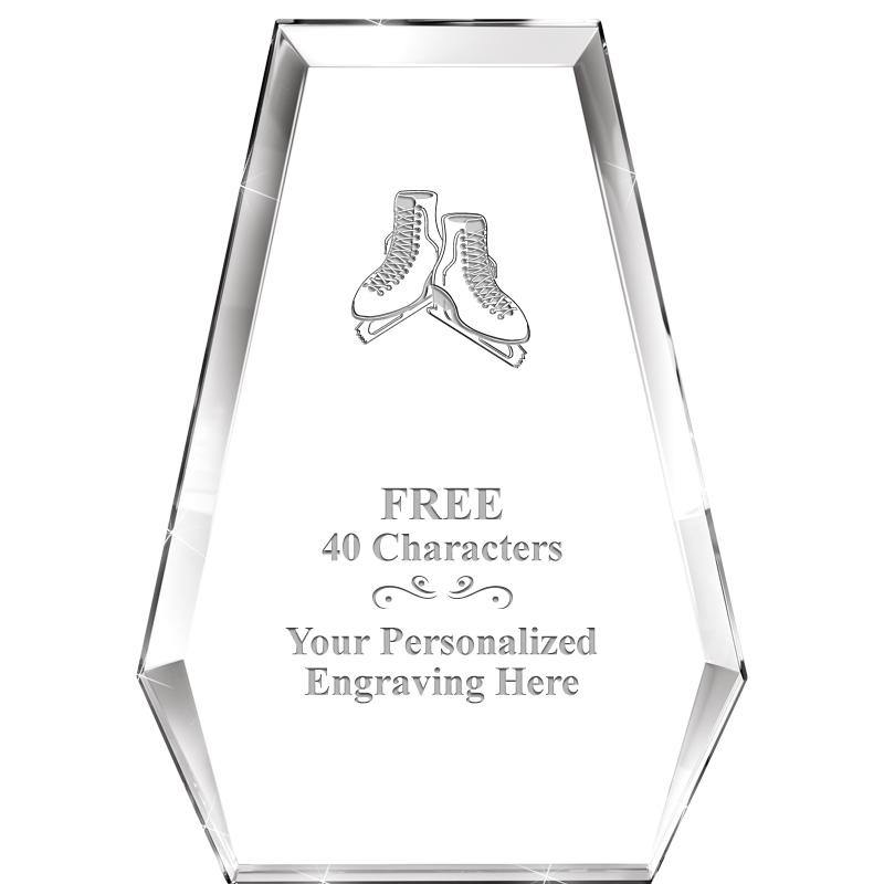 7" ATHENS PYRAMID CRYSTAL