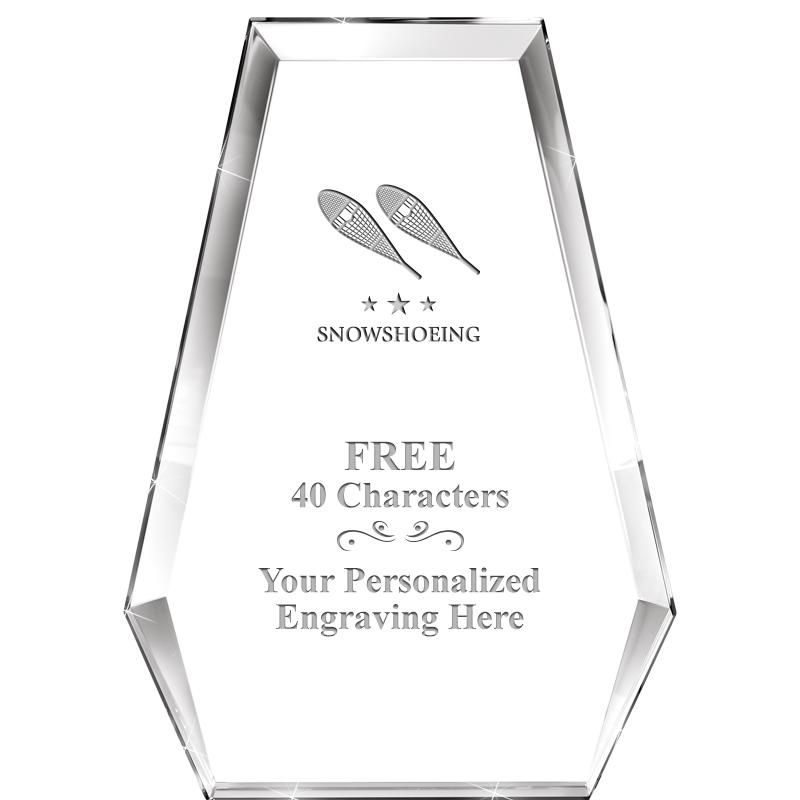 7" ATHENS PYRAMID CRYSTAL