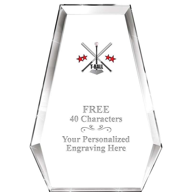 7" ATHENS PYRAMID CRYSTAL