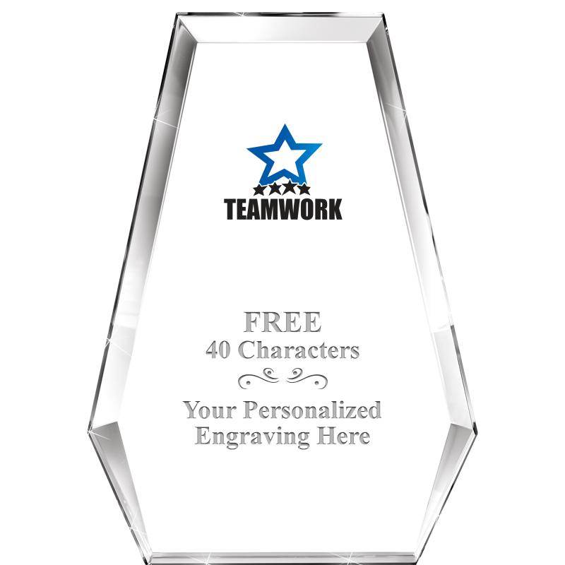 7" ATHENS PYRAMID CRYSTAL