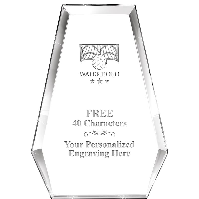 7" ATHENS PYRAMID CRYSTAL