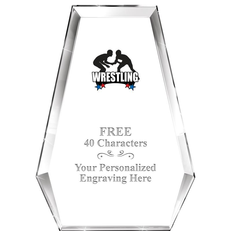 7" ATHENS PYRAMID CRYSTAL