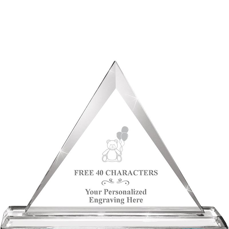 7.5" TOP PEAK CRYSTAL