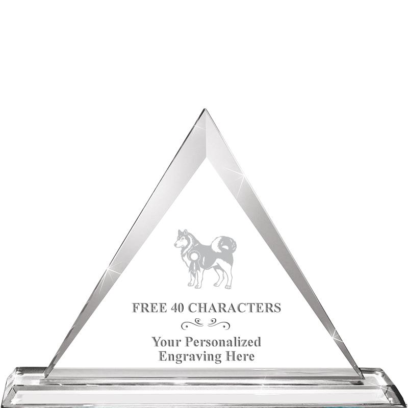 7.5" TOP PEAK CRYSTAL