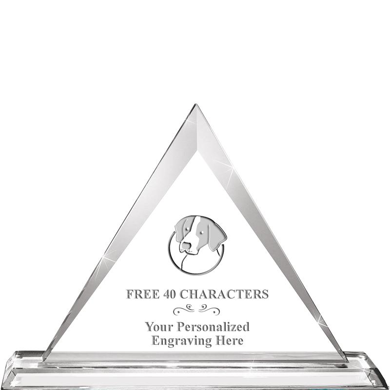 7.5" TOP PEAK CRYSTAL