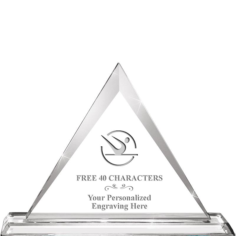 7.5" TOP PEAK CRYSTAL