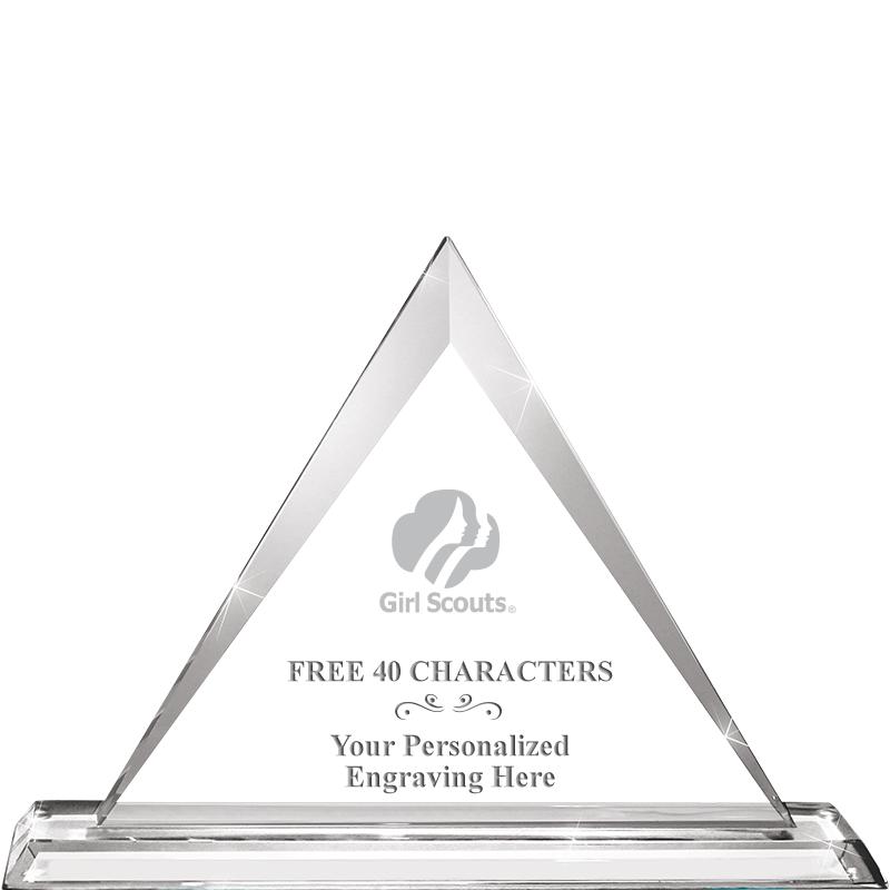 7.5" TOP PEAK CRYSTAL