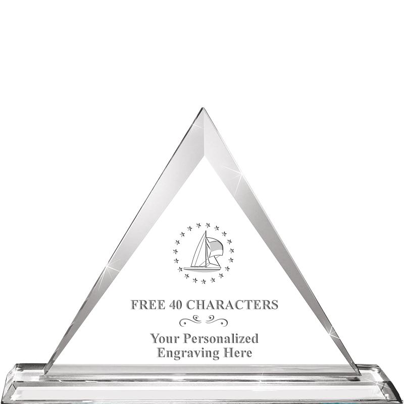 7.5" TOP PEAK CRYSTAL