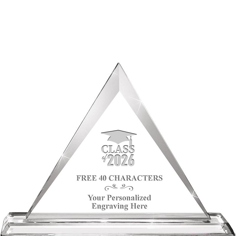 7.5" TOP PEAK CRYSTAL