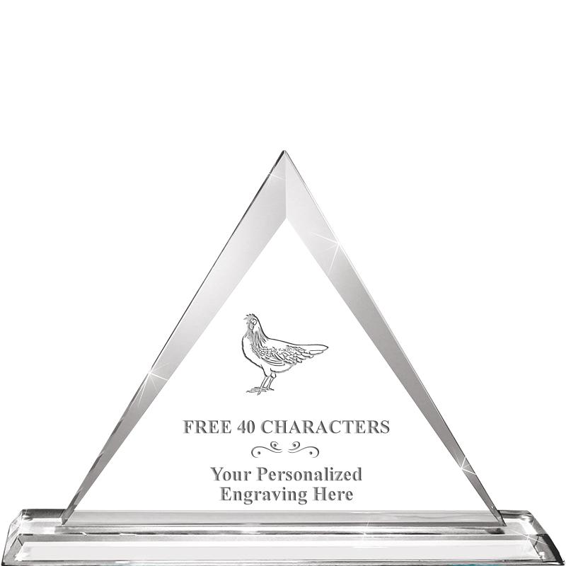 7.5" TOP PEAK CRYSTAL