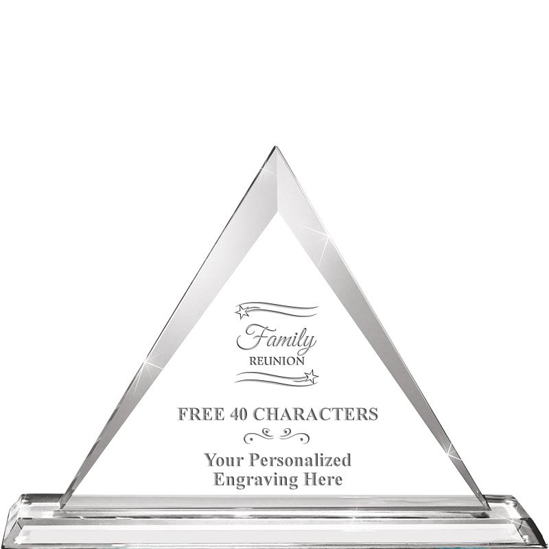 7.5" TOP PEAK CRYSTAL