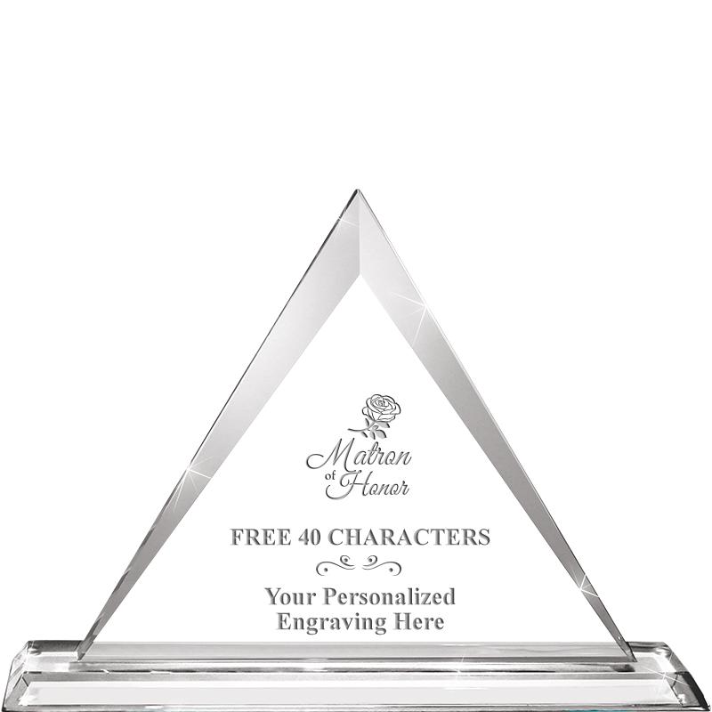 7.5" TOP PEAK CRYSTAL