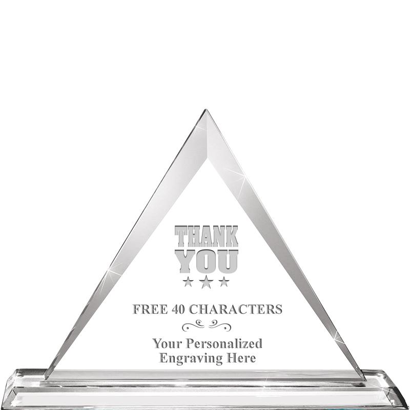 7.5" TOP PEAK CRYSTAL