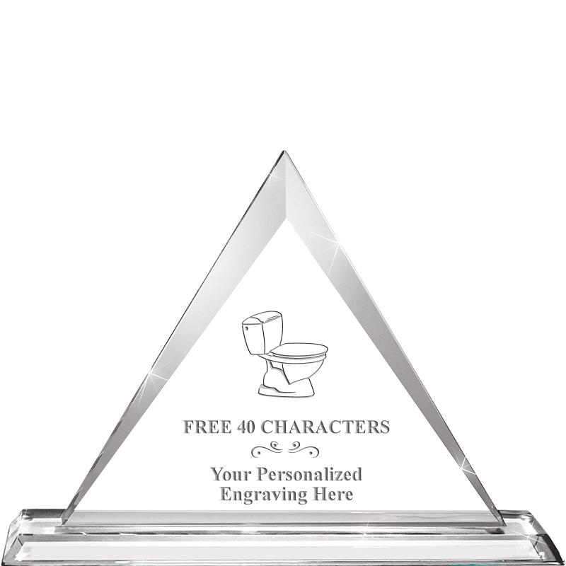 7.5" TOP PEAK CRYSTAL