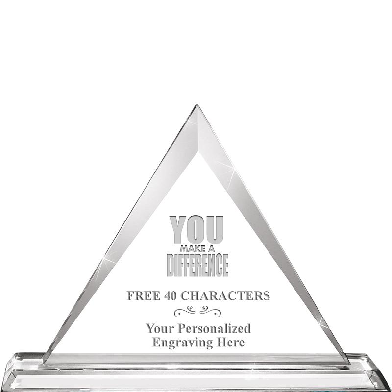 7.5" TOP PEAK CRYSTAL