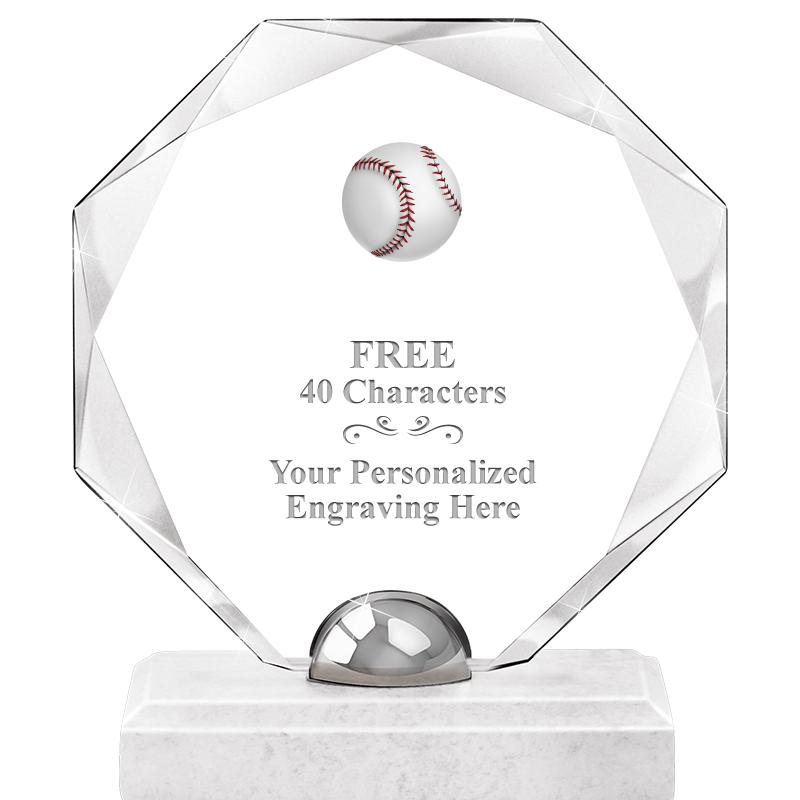 8.25" TURIN OCTAGON CRYSTAL