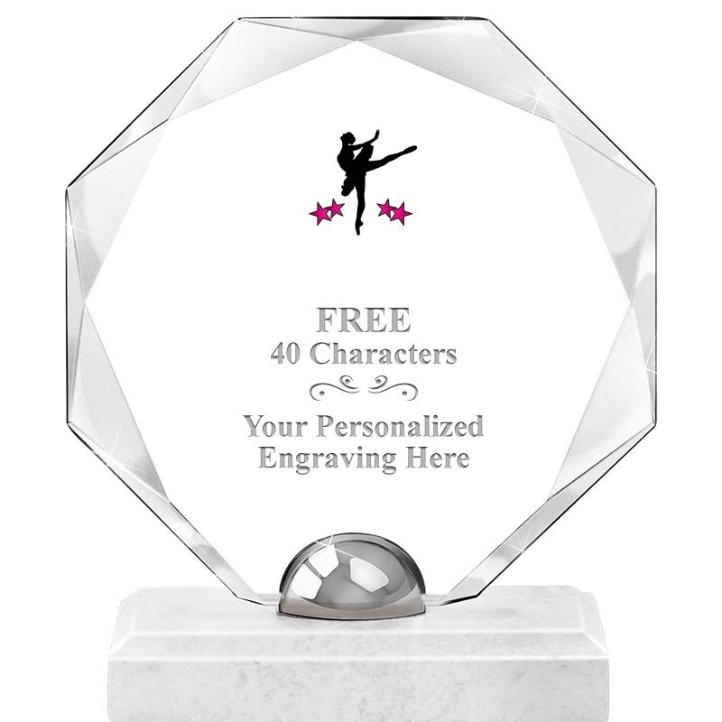 8.25" TURIN OCTAGON CRYSTAL