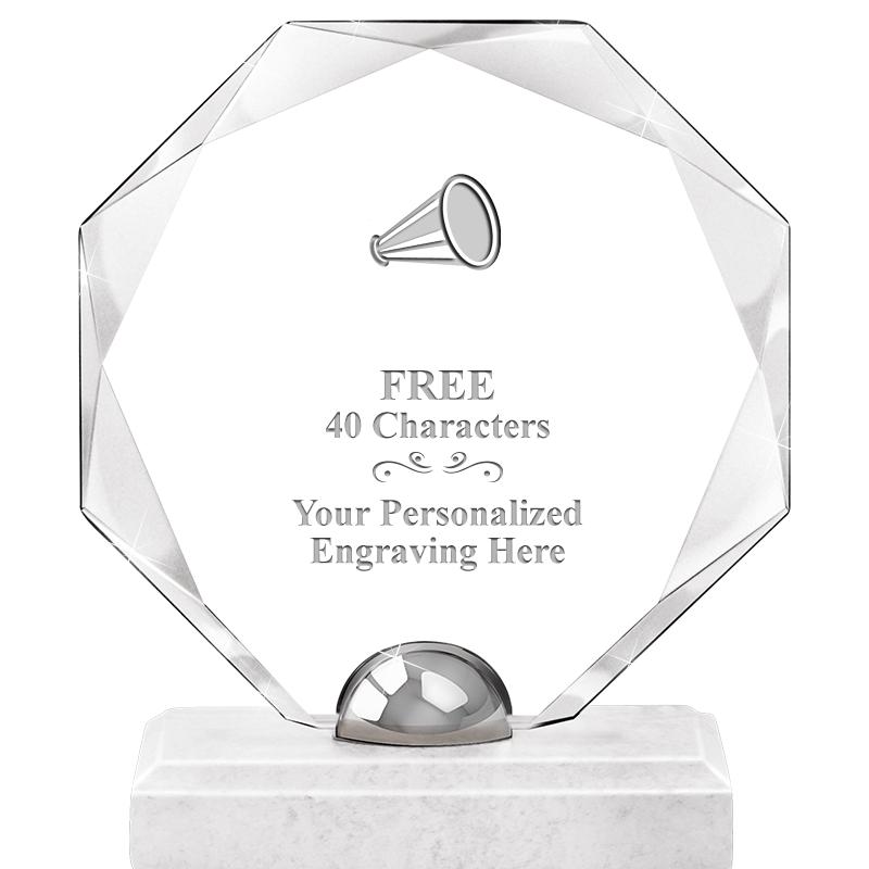 8.25" TURIN OCTAGON CRYSTAL