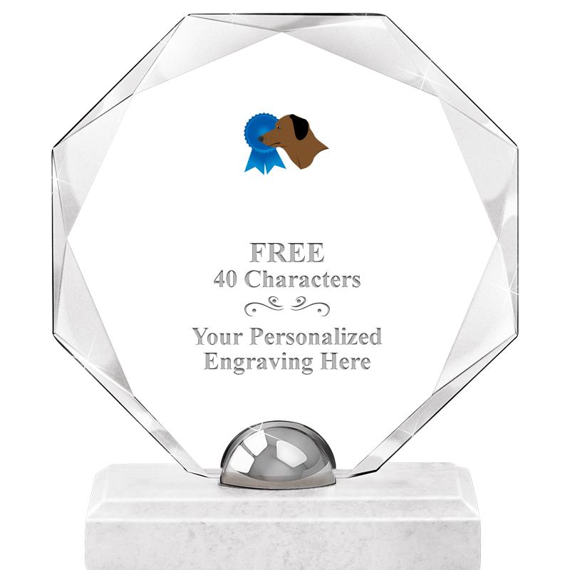 8.25" TURIN OCTAGON CRYSTAL