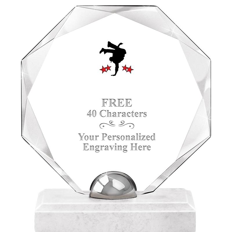 8.25" TURIN OCTAGON CRYSTAL