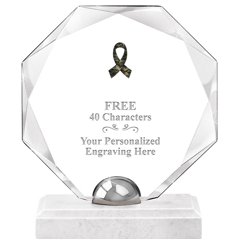 8.25" TURIN OCTAGON CRYSTAL