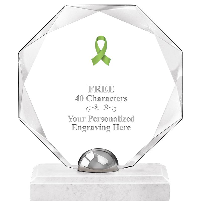 8.25" TURIN OCTAGON CRYSTAL