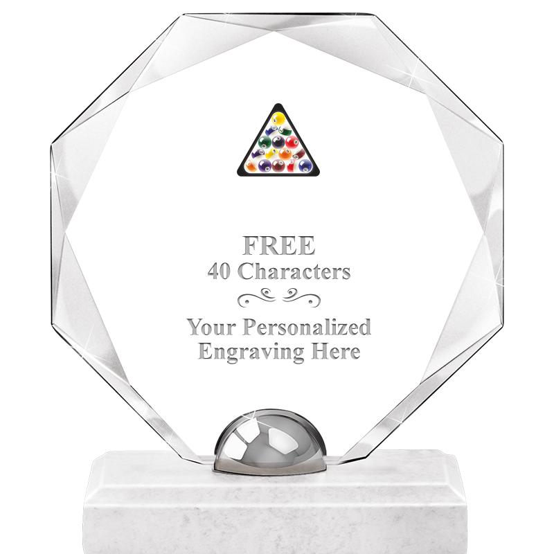 8.25" TURIN OCTAGON CRYSTAL