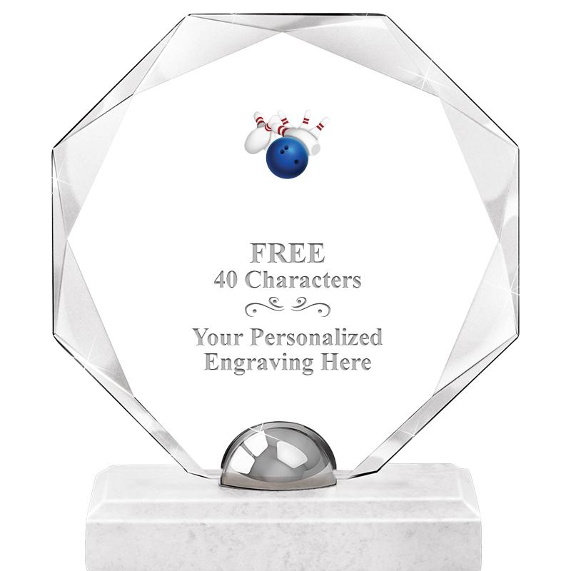 8.25" TURIN OCTAGON CRYSTAL