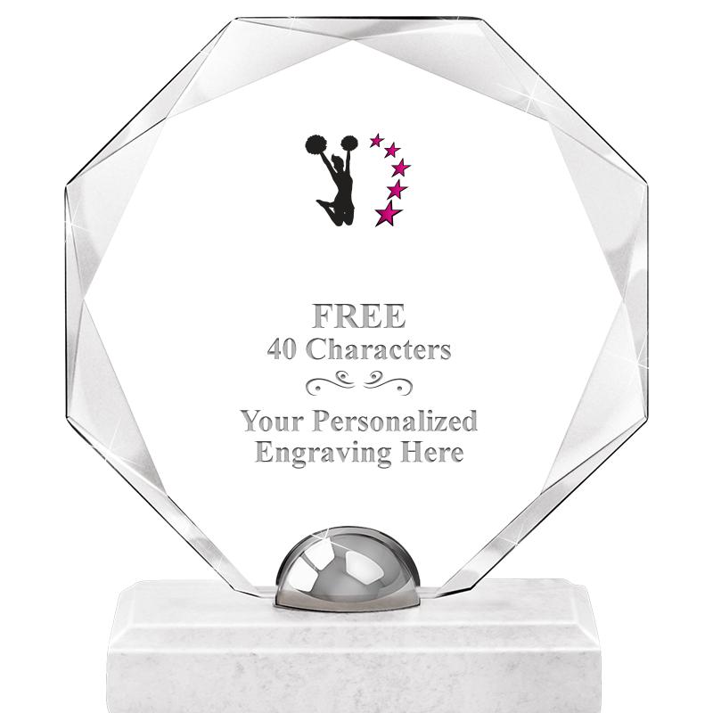 8.25" TURIN OCTAGON CRYSTAL