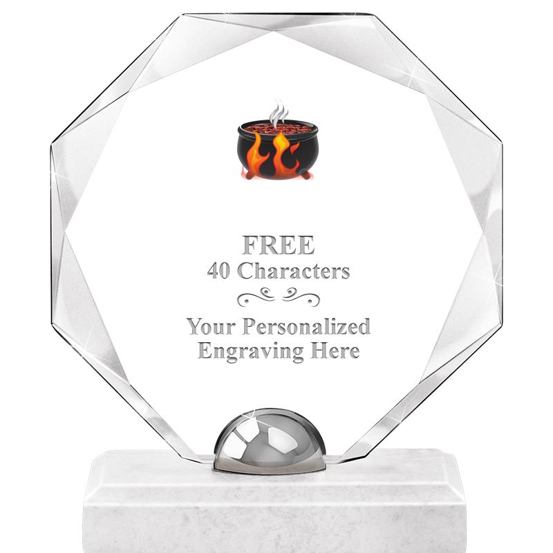 8.25" TURIN OCTAGON CRYSTAL