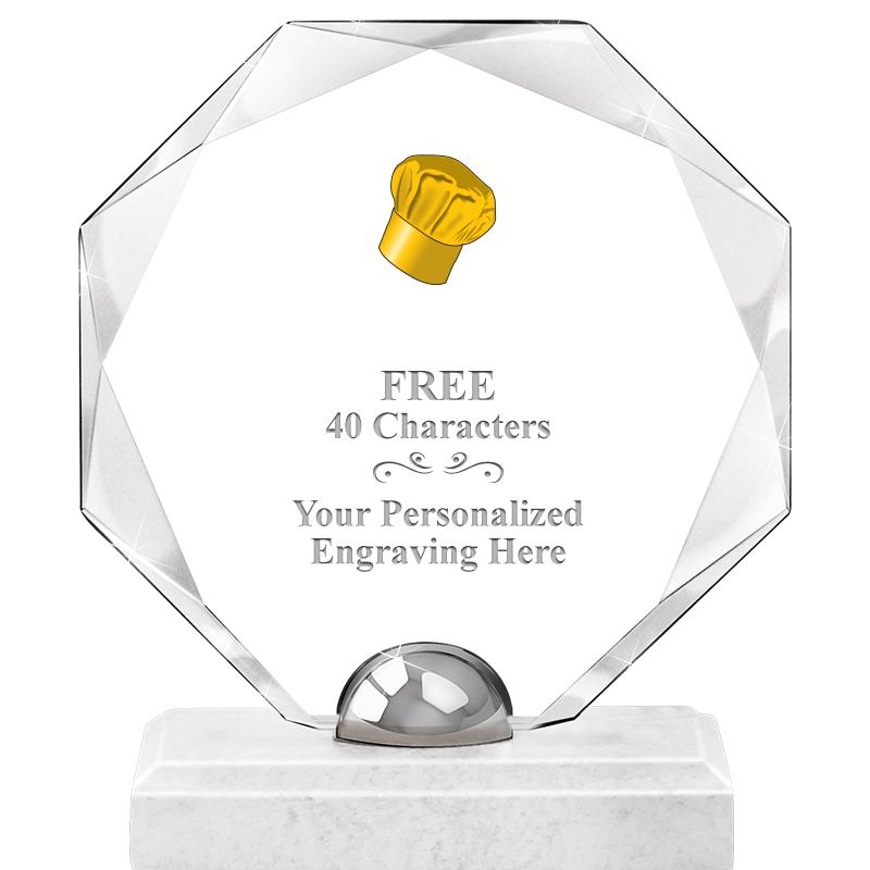 8.25" TURIN OCTAGON CRYSTAL