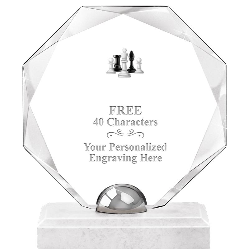 8.25" TURIN OCTAGON CRYSTAL