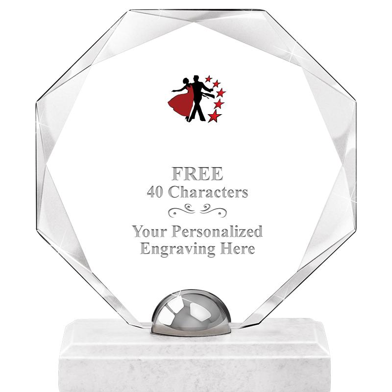 8.25" TURIN OCTAGON CRYSTAL