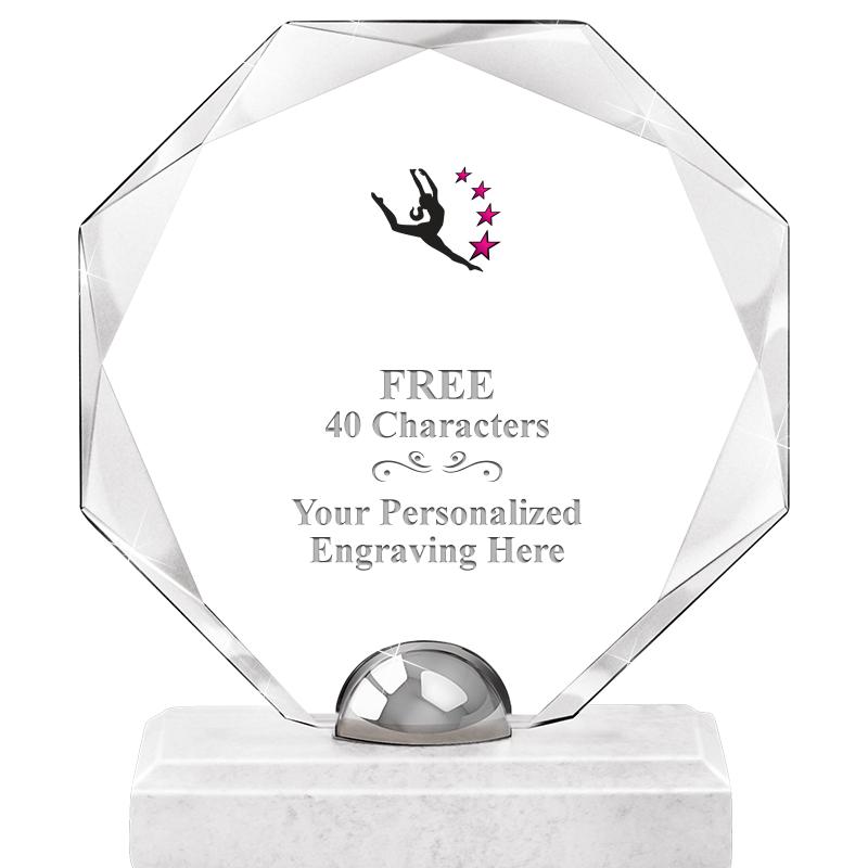 8.25" TURIN OCTAGON CRYSTAL