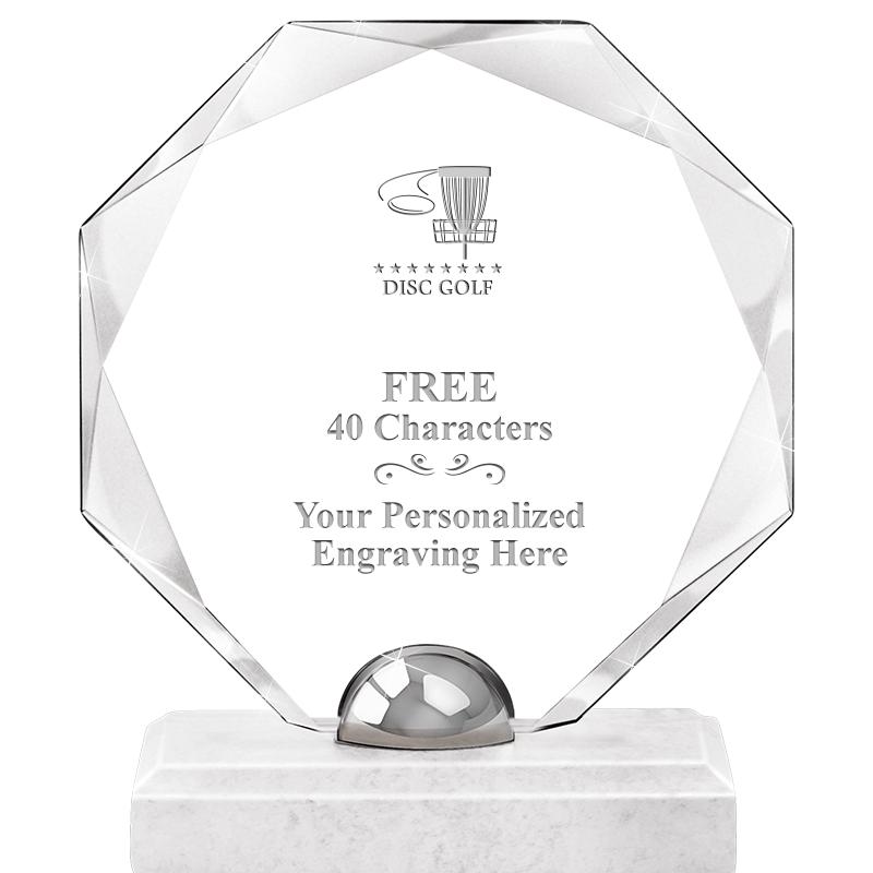 8.25" TURIN OCTAGON CRYSTAL