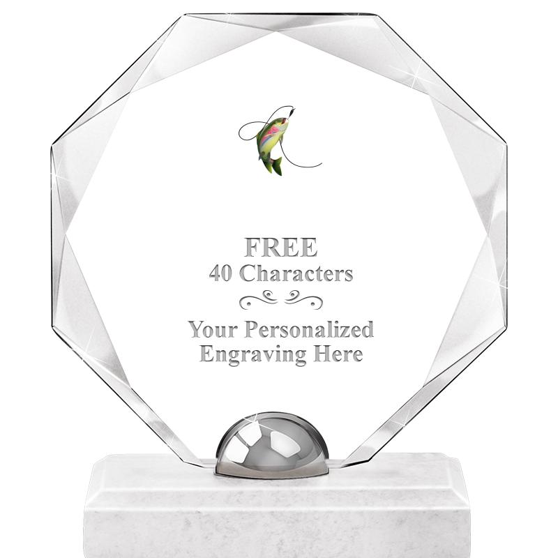 8.25" TURIN OCTAGON CRYSTAL