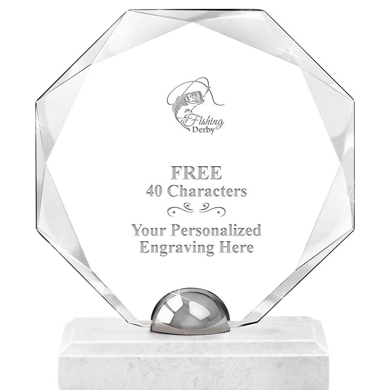 8.25" TURIN OCTAGON CRYSTAL