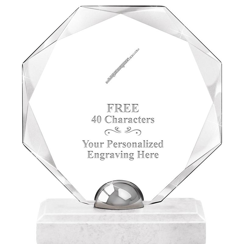 8.25" TURIN OCTAGON CRYSTAL