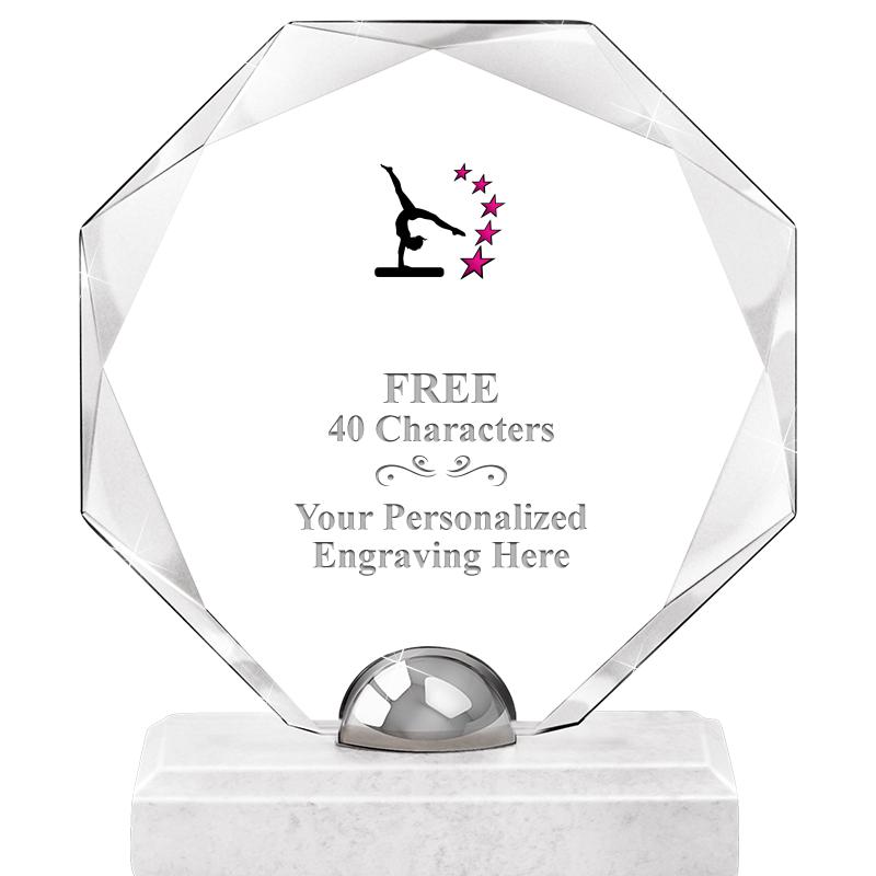 8.25" TURIN OCTAGON CRYSTAL