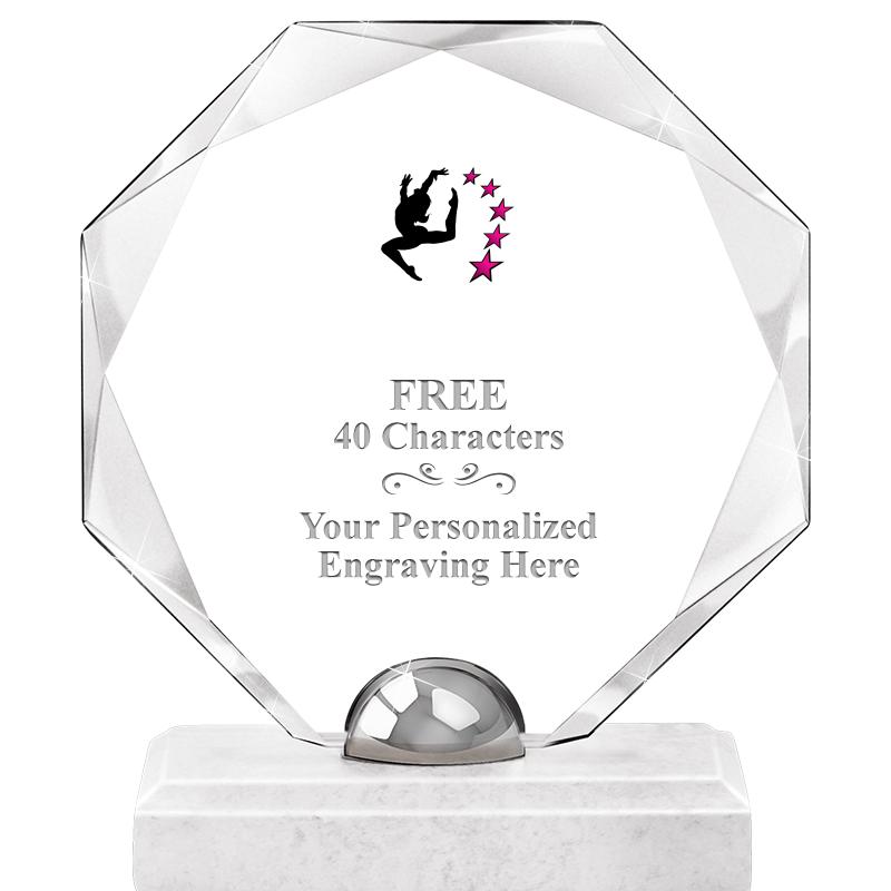 8.25" TURIN OCTAGON CRYSTAL