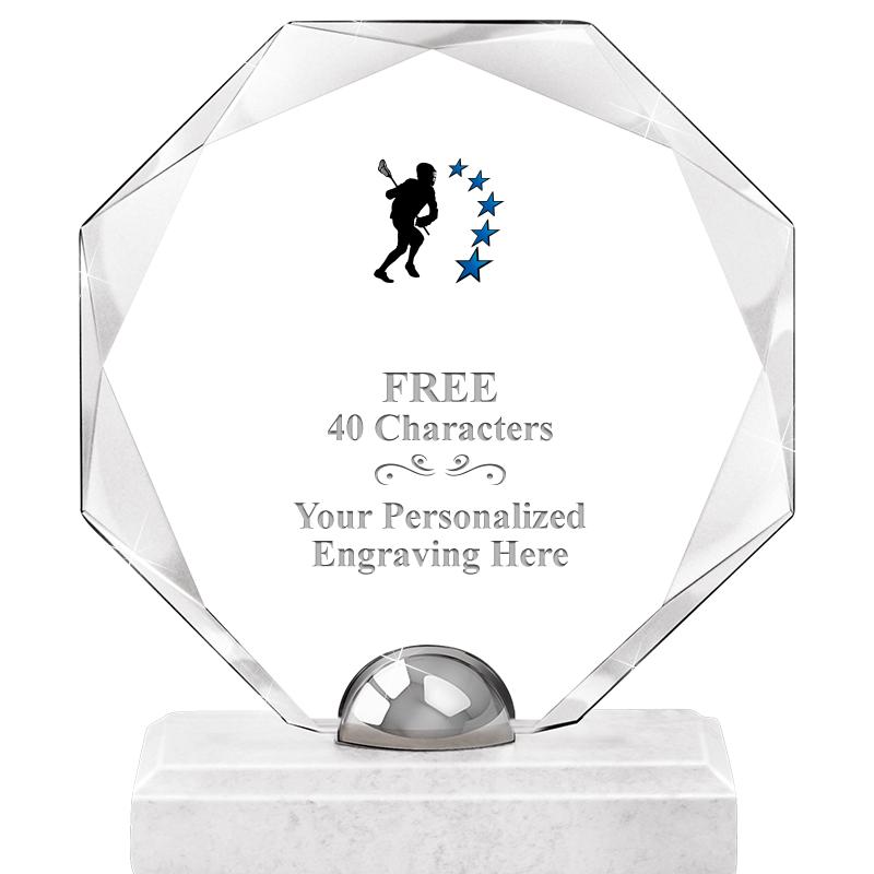 8.25" TURIN OCTAGON CRYSTAL