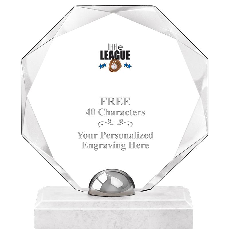 8.25" TURIN OCTAGON CRYSTAL