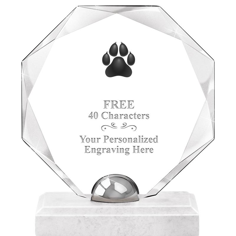 8.25" TURIN OCTAGON CRYSTAL