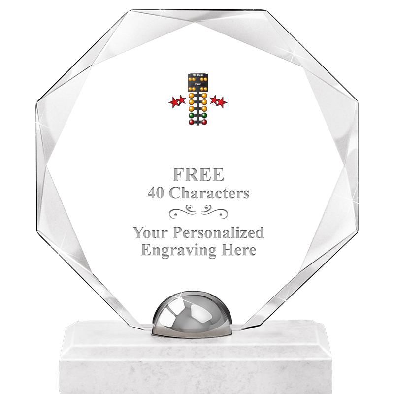 8.25" TURIN OCTAGON CRYSTAL