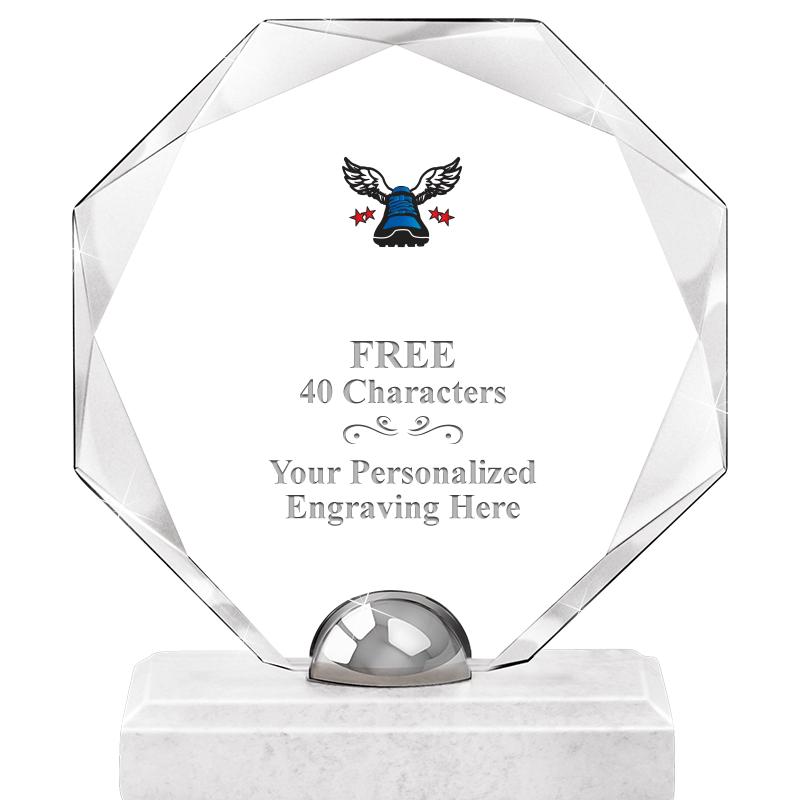 8.25" TURIN OCTAGON CRYSTAL