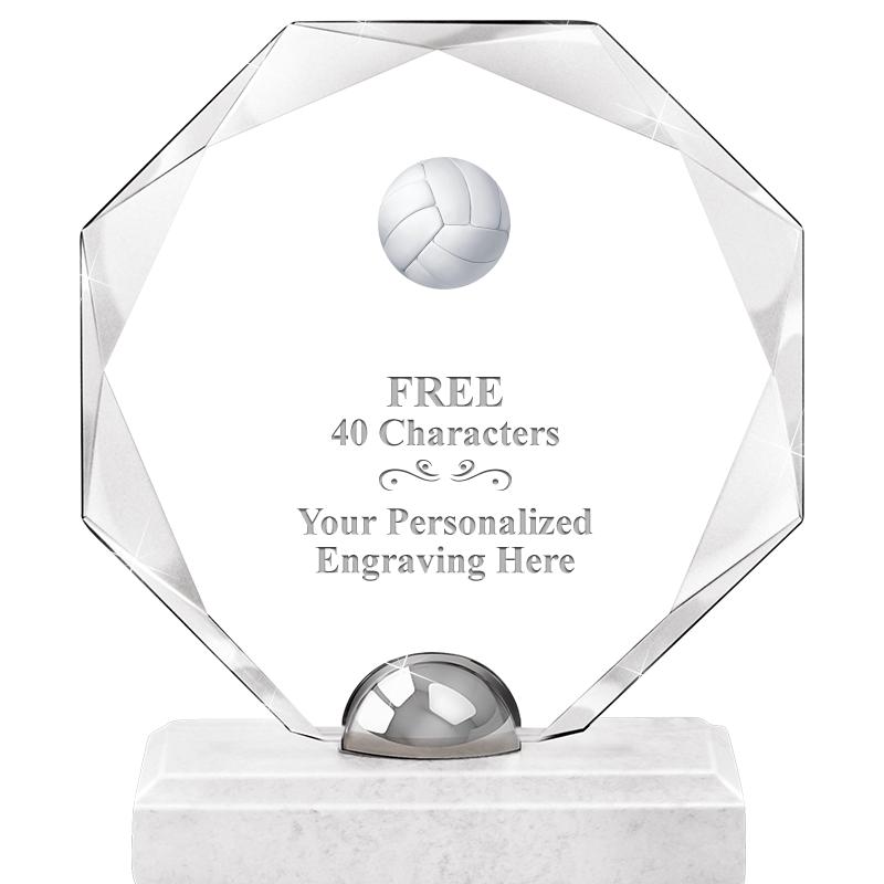 8.25" TURIN OCTAGON CRYSTAL