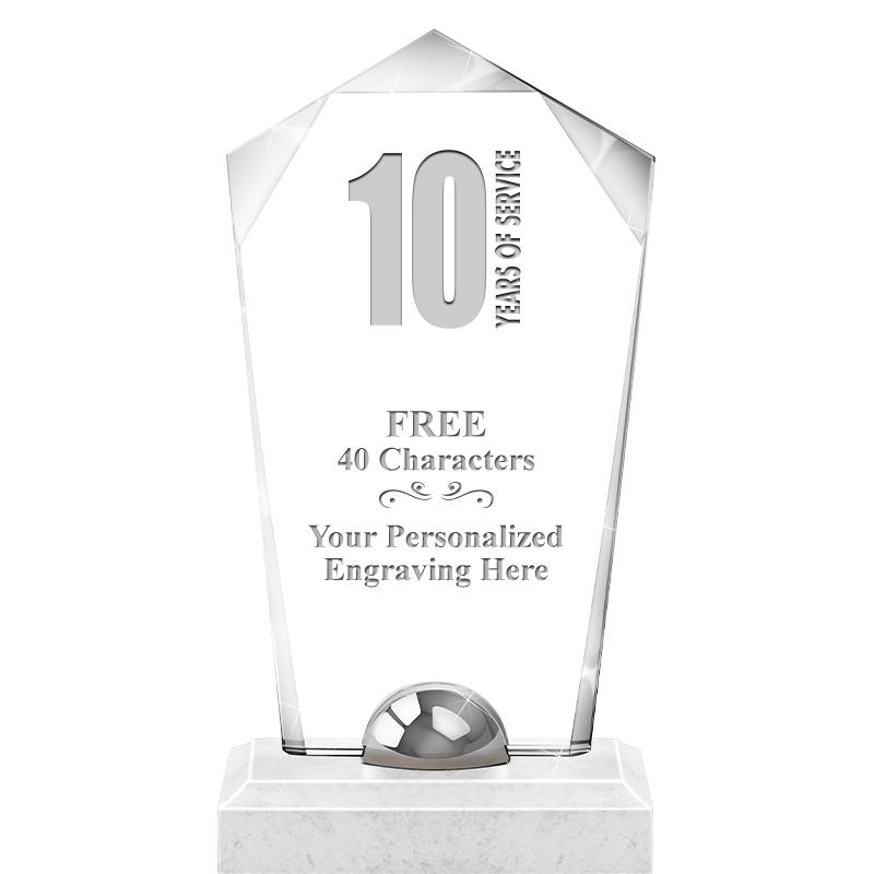 9.5" TURIN POINT CRYSTAL