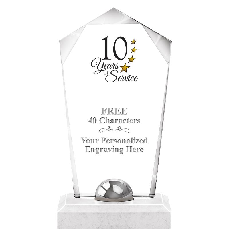 9.5" TURIN POINT CRYSTAL